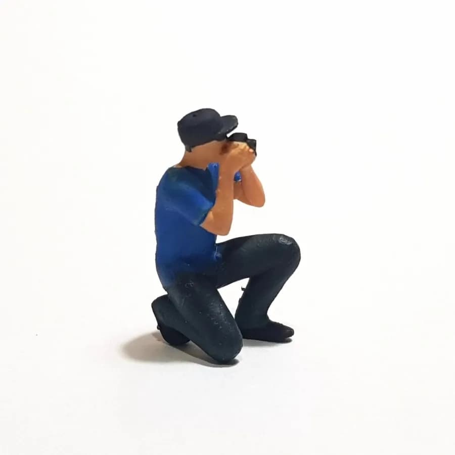 Miniature toy Figure Uus kamera skala 1/64 diorama miniature diecast thumbnail 2