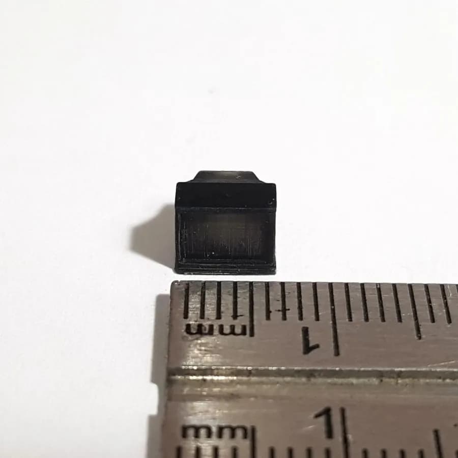 Tv tabung 17" skala 1/64 diorama miniature thumbnail 2