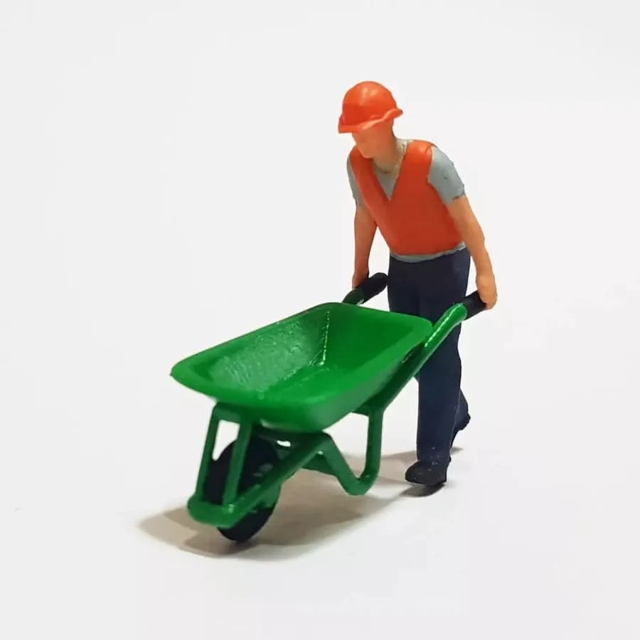 Miniature figure Marji construction skala 1/64 diorama diecast thumbnail 3