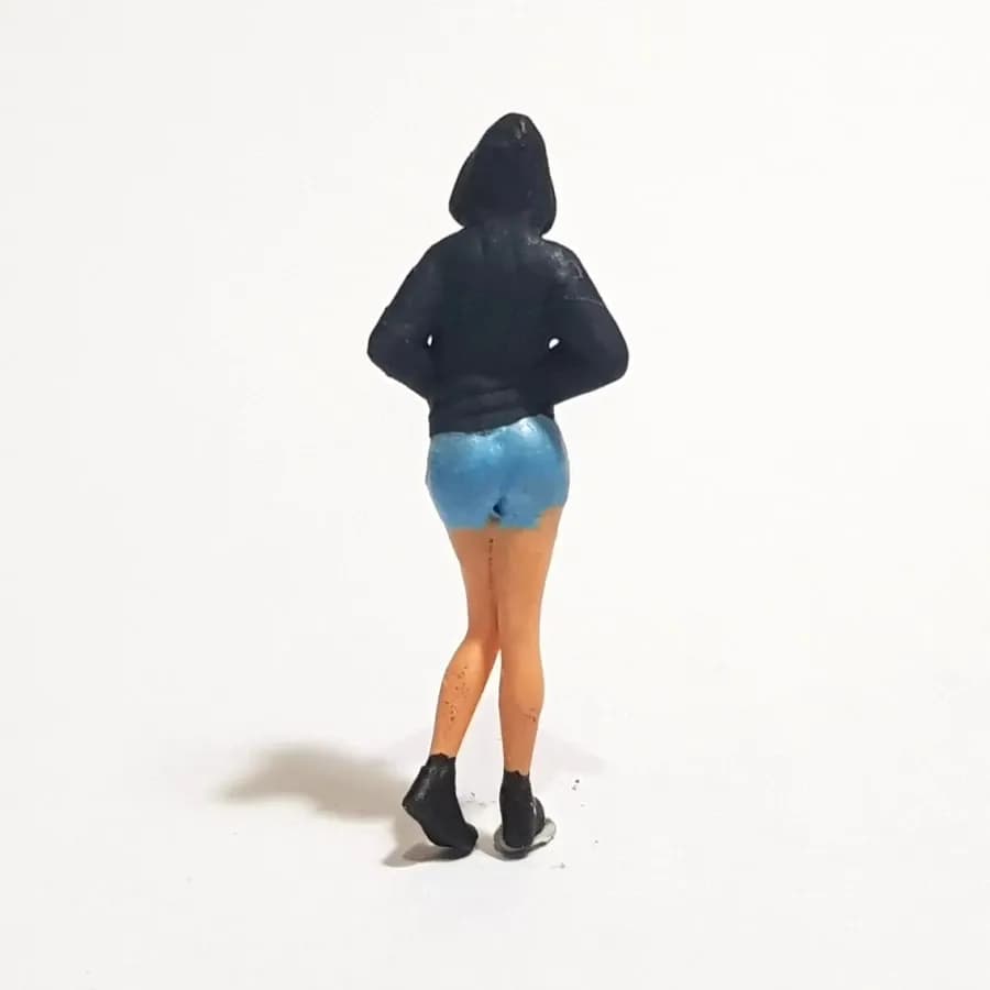 Miniature toy Figure Shirley skala 1-64 diorama thumbnail 4