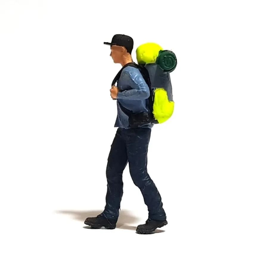 Miniature toy figure Hardian trekking camping skala 1-64 diorama diecast thumbnail 4