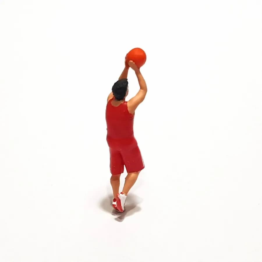 Figure Dibyo basket skala 1/64 diorama miniature thumbnail 2