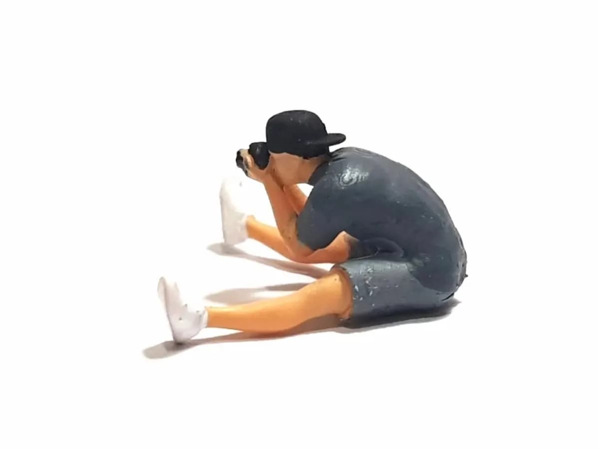Miniature toy Figure Widi kamera skala 1-64 diorama diecast thumbnail 5