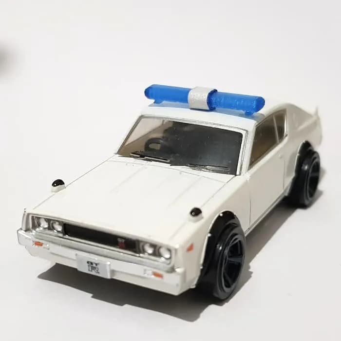 Lightbar strobo skala 1/64 diorama miniature thumbnail 3