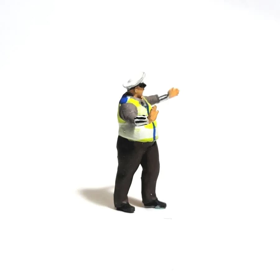 Miniture toy Figure Joko Santoso Polisi Polantas skala 1-64 thumbnail 6