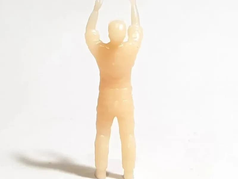 Miniature toy Figure Aceng mekanik bengkel skala 1-64 diorama thumbnail 6