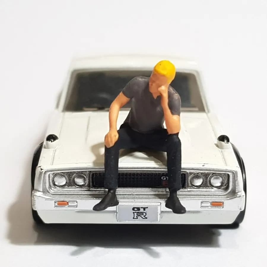 Figure Deni skala 1/64 diorama miniature thumbnail 4