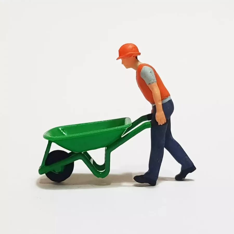 Miniature figure Marji construction skala 1/64 diorama diecast thumbnail 2
