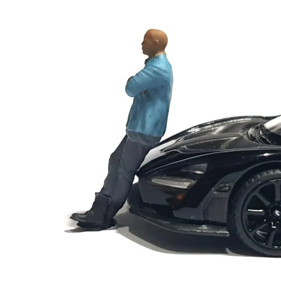 Figure Roman Pearce fast n furious fnf skala 1/64 diorama miniature thumbnail 4