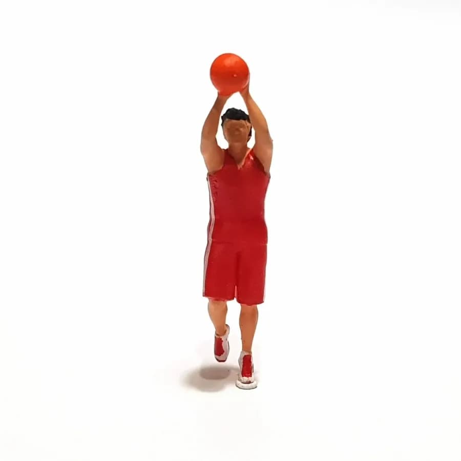 Figure Dibyo basket skala 1/64 diorama miniature thumbnail 4