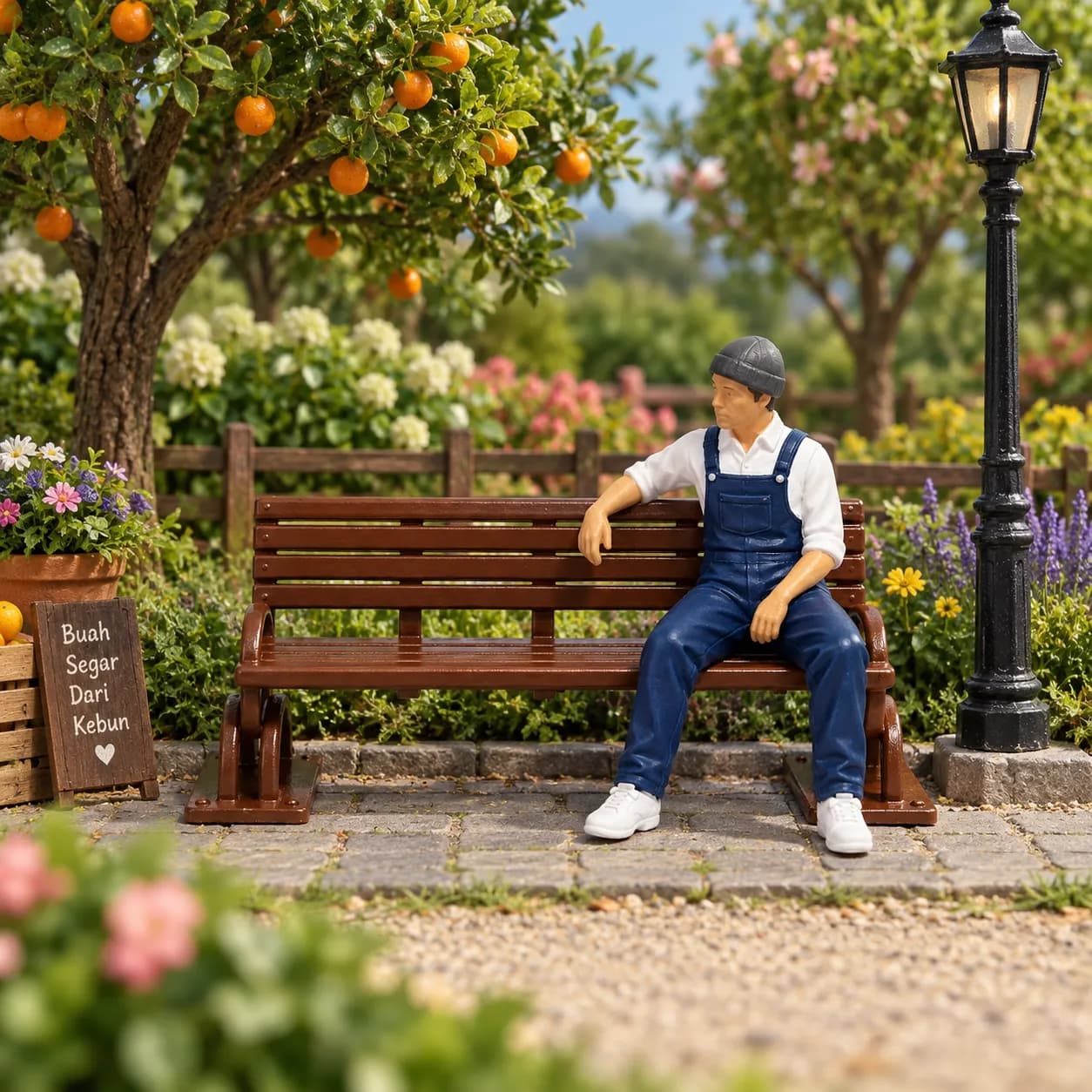 Figure Kang Jajang skala 1/64 diorama miniature