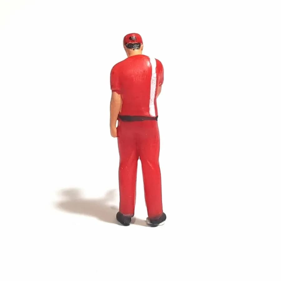 Miniature toy Figure Kasdi petugas SPBU skala 1/64 diorama thumbnail 6
