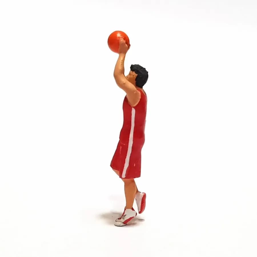 Figure Dibyo basket skala 1/64 diorama miniature thumbnail 5