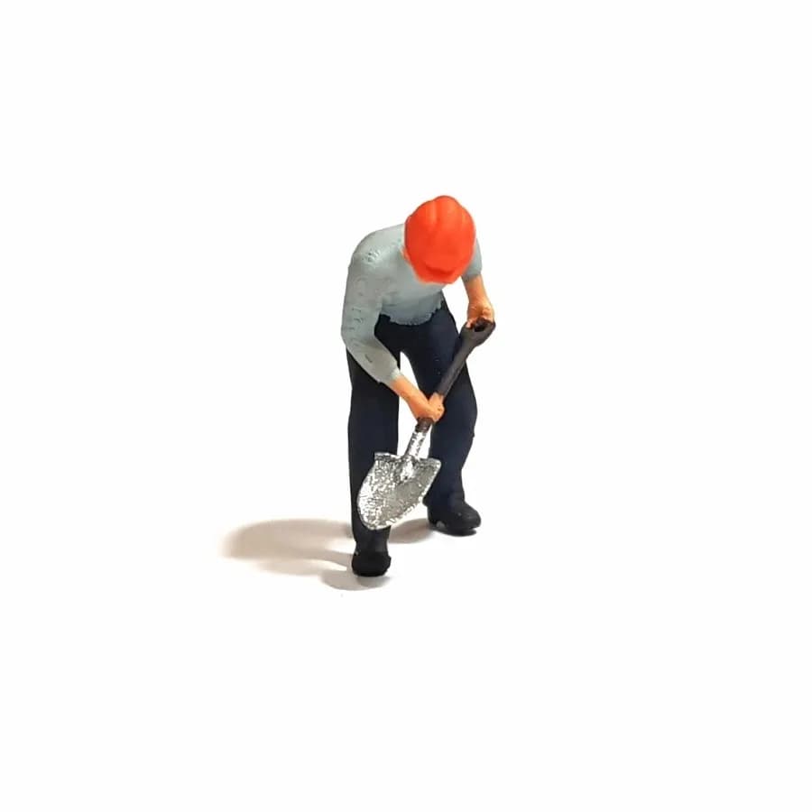 Miniature toy Figure Minarto construction skala 1/64 diorama thumbnail 2