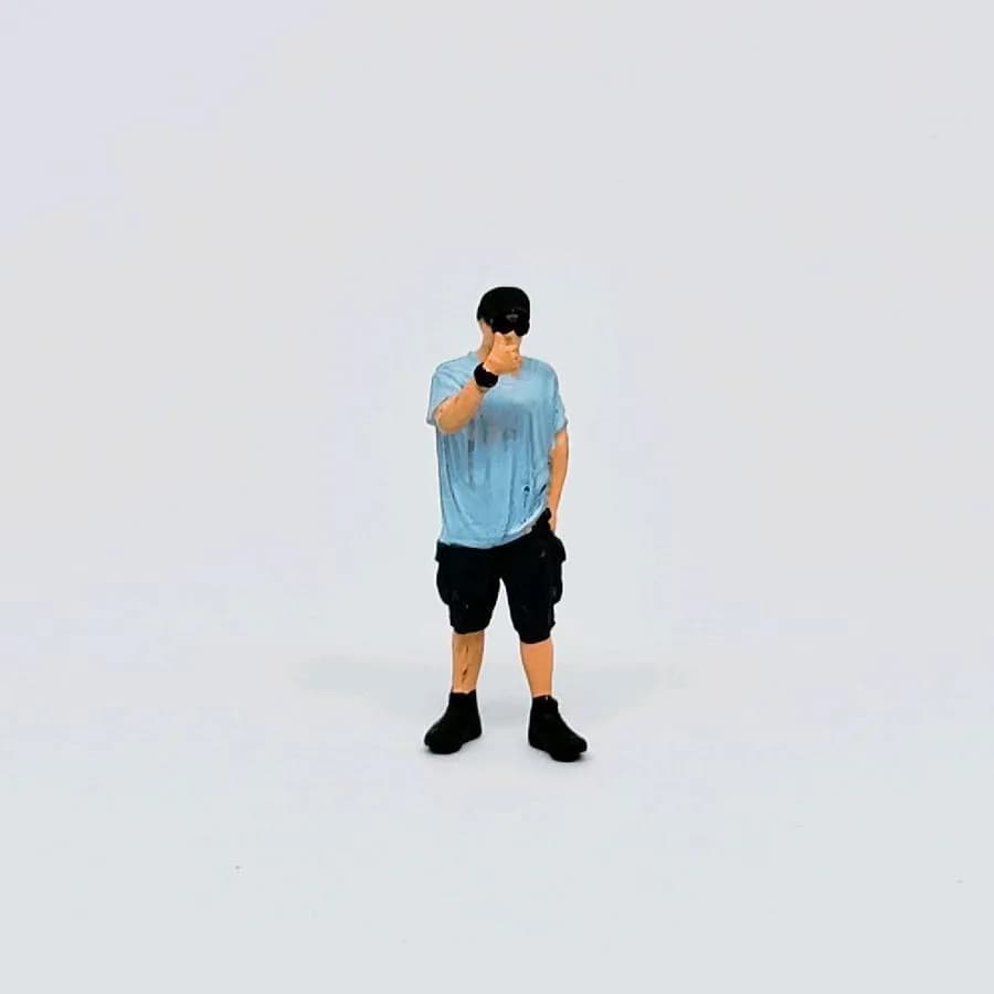 Miniature toy Figure Noah casual style skala 164 diorama thumbnail 3