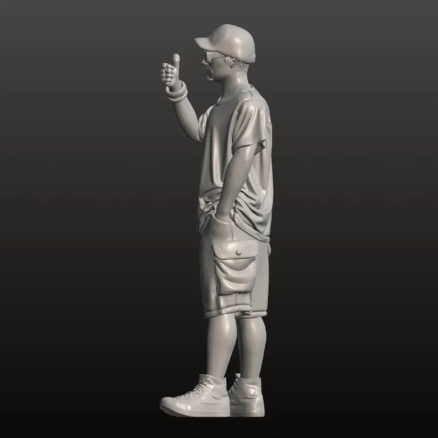 Miniature toy Figure Noah casual style skala 164 diorama thumbnail 7