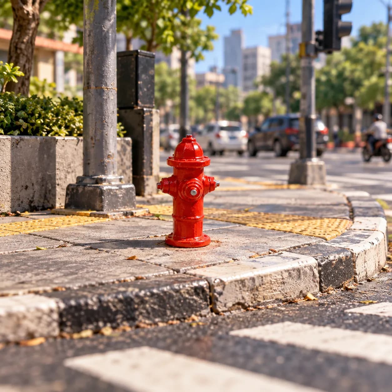 Miniature toy street hydrant skala 1/64 diorama diecast