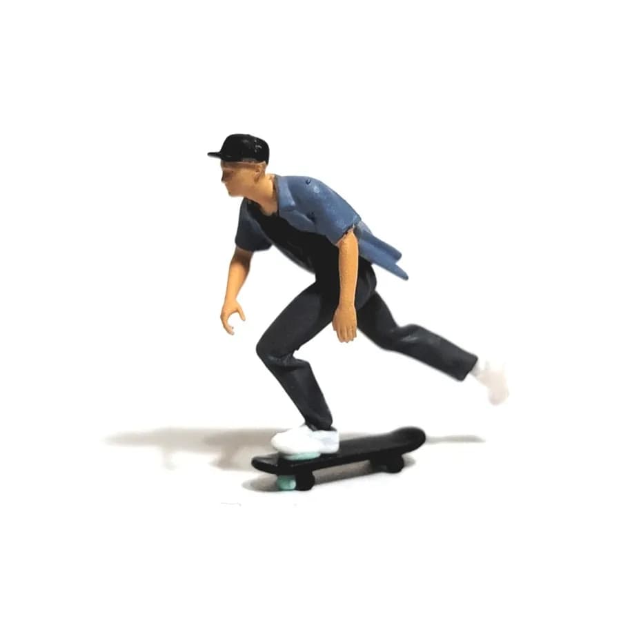 Miniature toy Figure Chad Skateboard skala 1/64 diorama diecast thumbnail 6