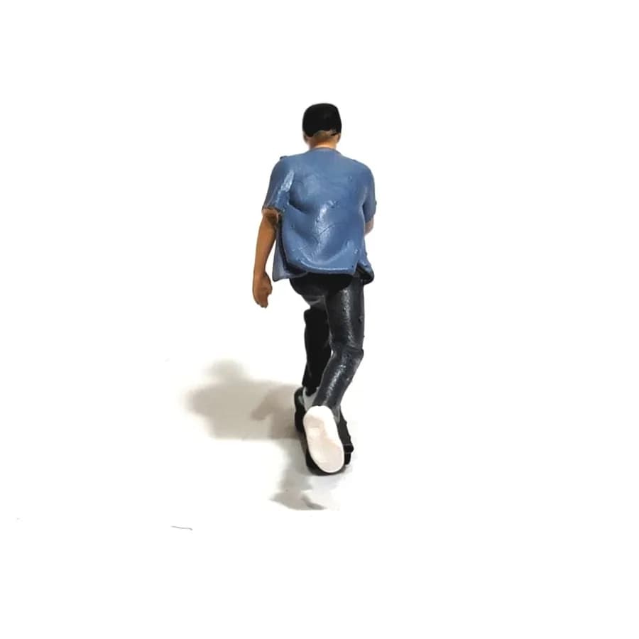 Miniature toy Figure Chad Skateboard skala 1/64 diorama diecast thumbnail 4