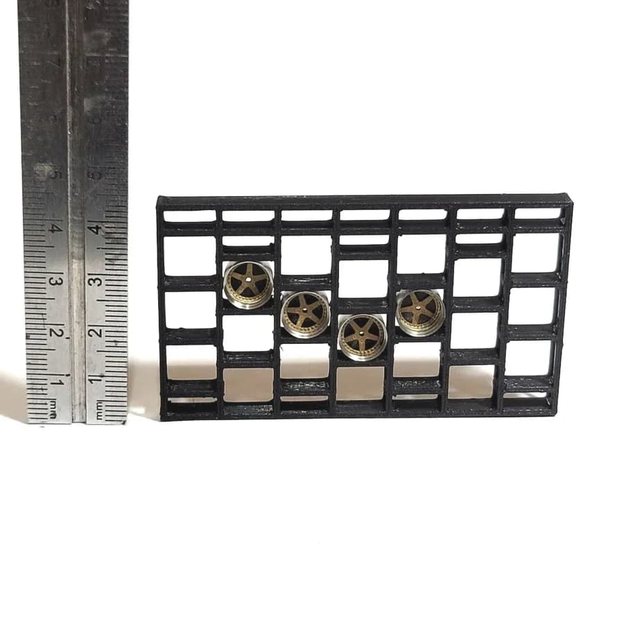 Miniature toy Rak velg zig zag skala 1-64 diorama miniature thumbnail 4
