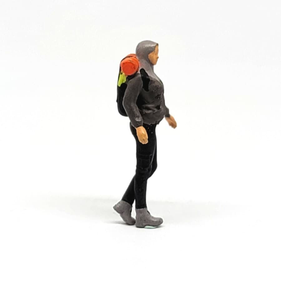 Figure Wulan camping hijab skala 1-64 diorama miniature thumbnail 3