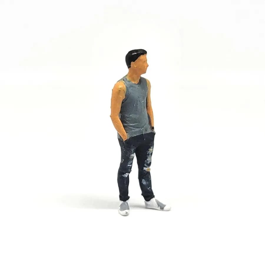 Figure Bima tanktop skala 1/64 diorama miniature thumbnail 4