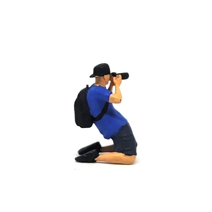 Miniature toys Figure Wowo kamera backpack tele skala 1/64 diorama thumbnail 7