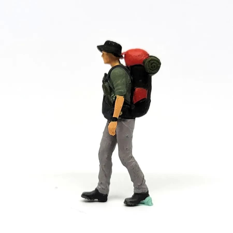 Figure Fira pendaki climbing adventure skala 1/64 miniature thumbnail 3