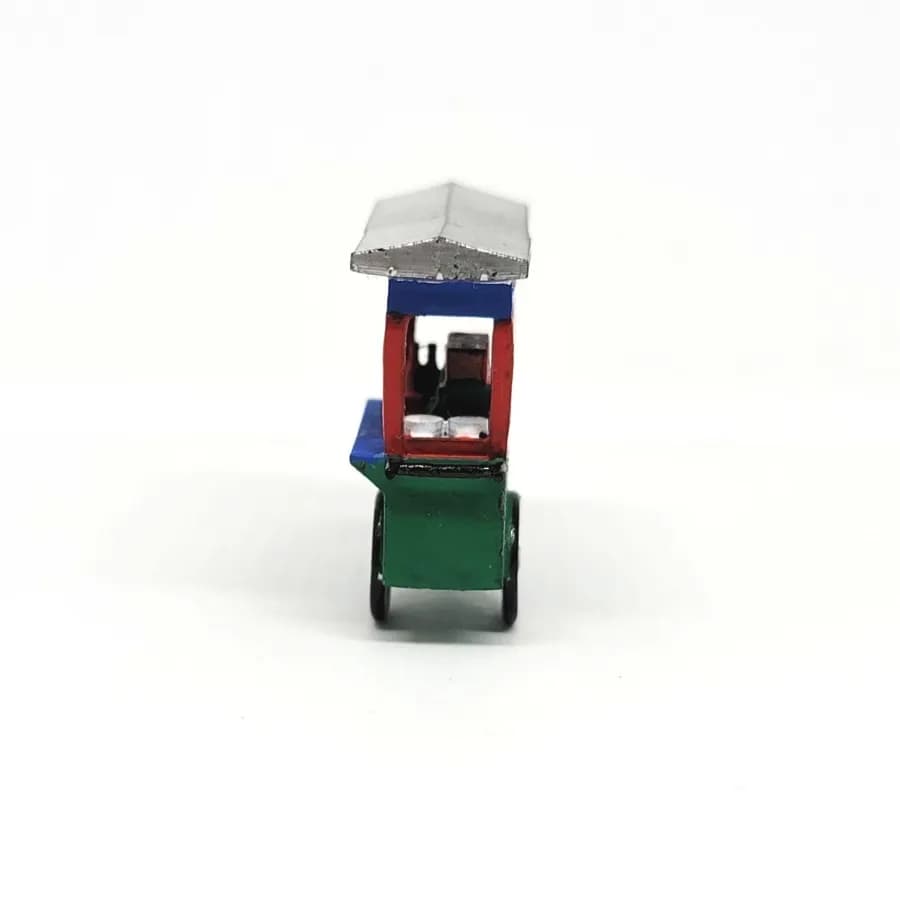 Figure Mamang gerobak ketoprak skala 1-64 diorama miniature thumbnail 4