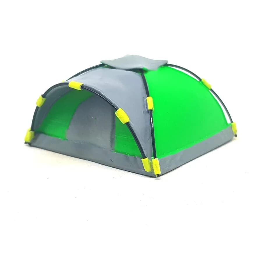 Miniature Toys Tenda dome camping custom skala 1/64 diorama thumbnail 5