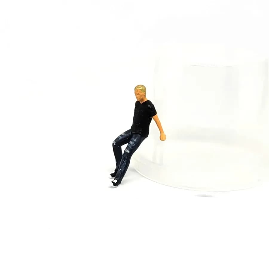 MIniature Toys Figure Brian O'Connor fnf senderan skala 1/64 diorama thumbnail 4