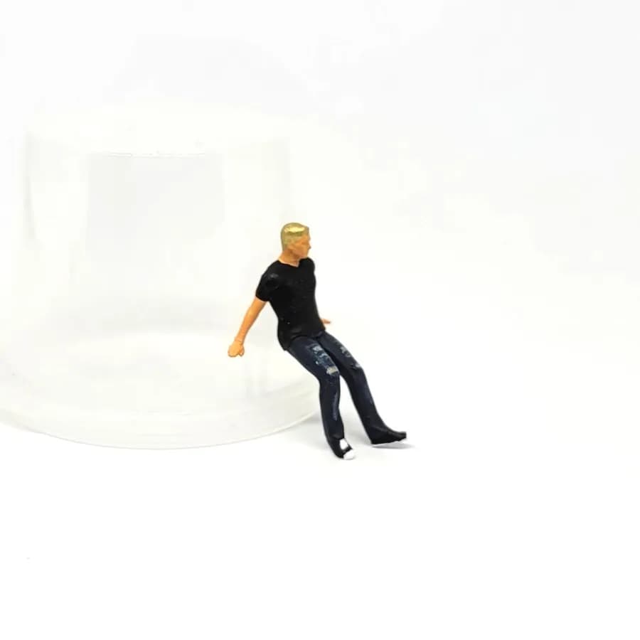 MIniature Toys Figure Brian O'Connor fnf senderan skala 1/64 diorama thumbnail 5