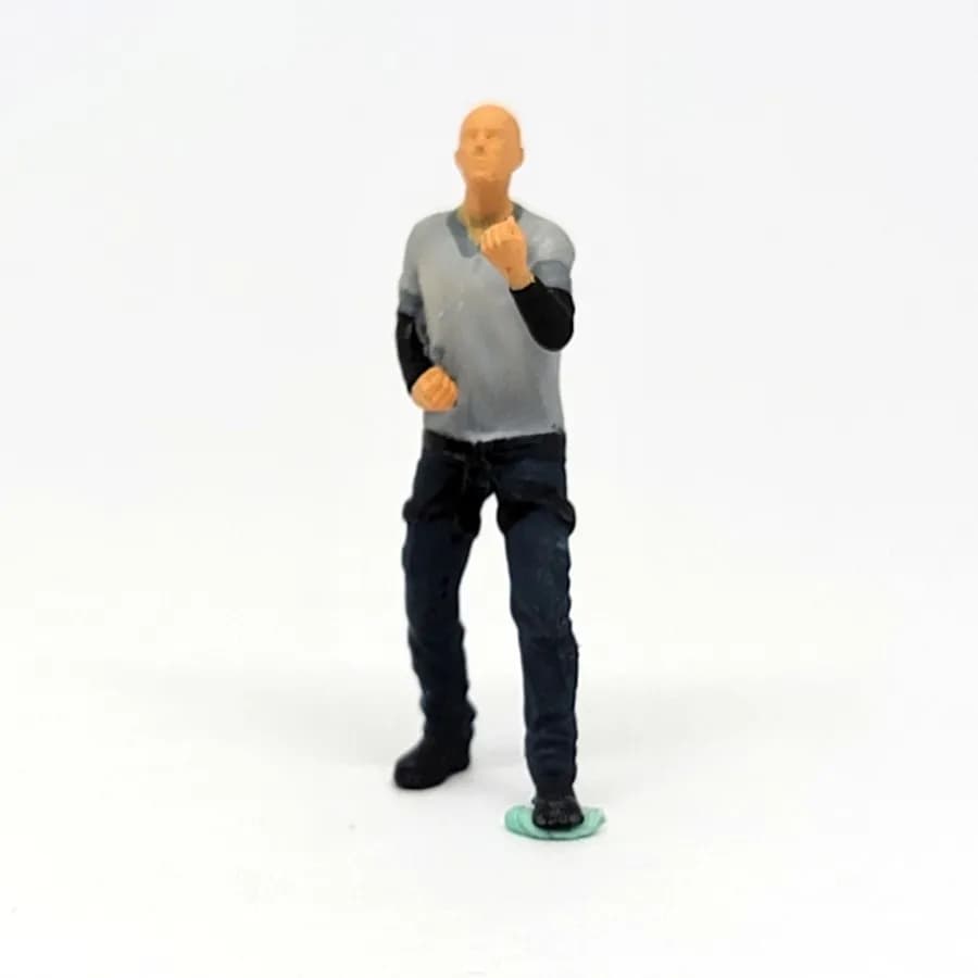 Figure billet pendaki climbing adventure skala 1/64 miniatur thumbnail 3