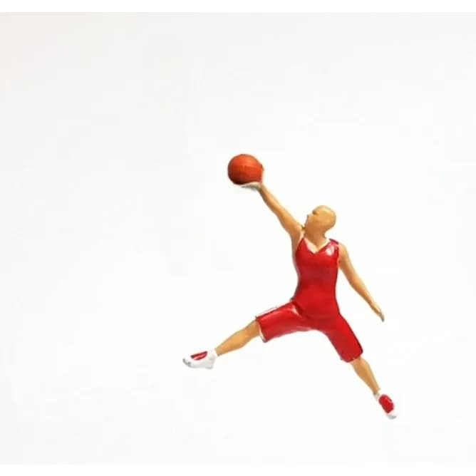 Figure Asrul basket skala 1/64 diorama miniature thumbnail 2