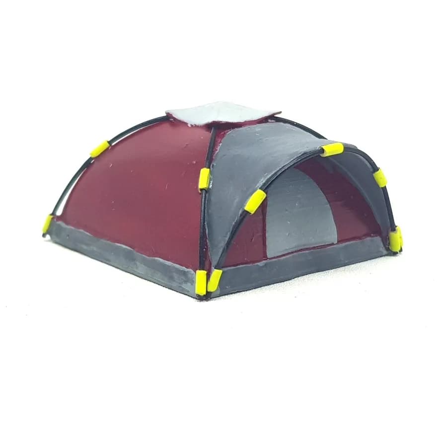 Miniature Toys Tenda dome camping custom skala 1/64 diorama thumbnail 6