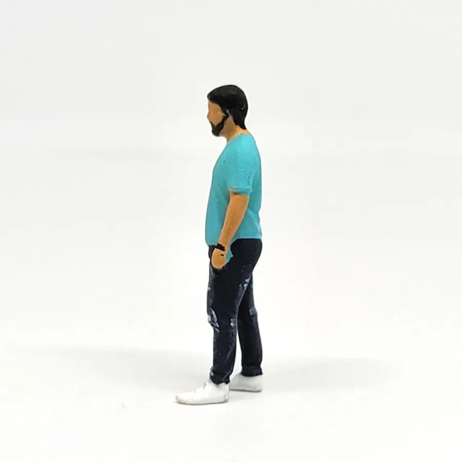 Figure Bambang brewok skala 1/64 diorama miniature thumbnail 5