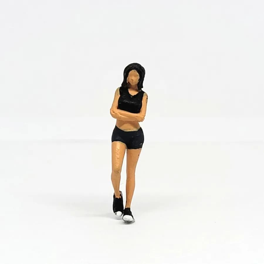 Figure Dinda girl skala 1/64 diorama miniature thumbnail 6
