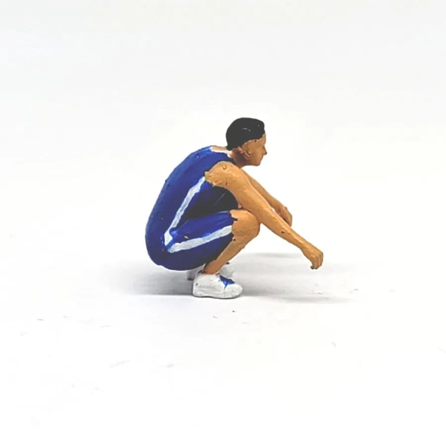 Figure Mahmud basket skala 1/64 diorama miniature thumbnail 5