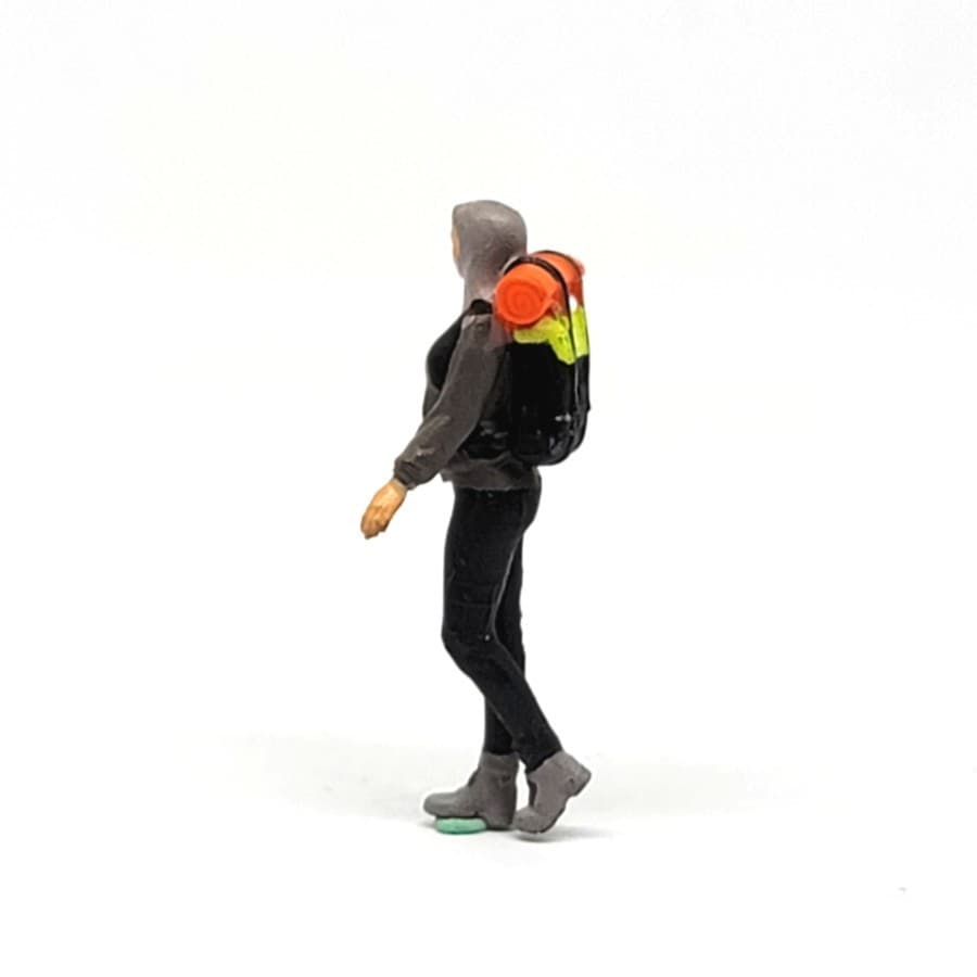 Figure Wulan camping hijab skala 1-64 diorama miniature thumbnail 5