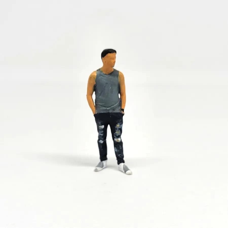 Figure Bima tanktop skala 1/64 diorama miniature thumbnail 5