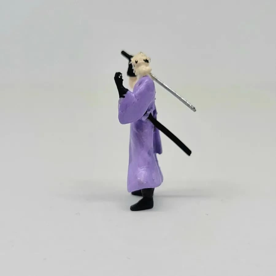 Figure Shishio Makoto Samurai x skala 1/64 miniature diorama diecast thumbnail 2