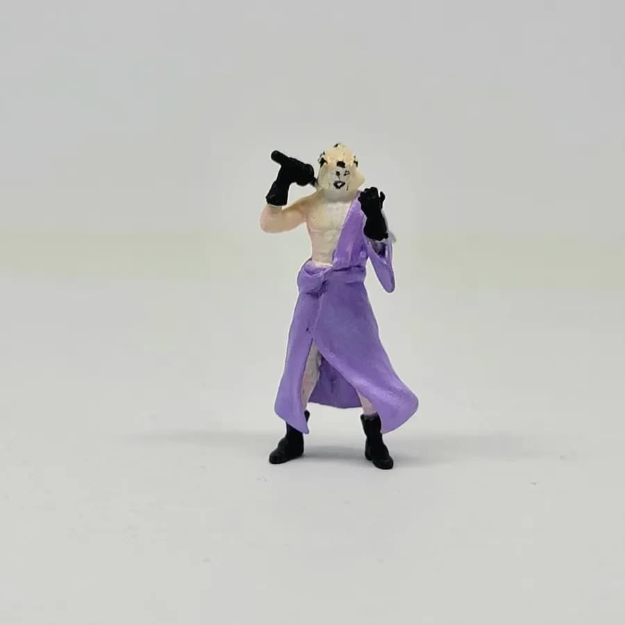Figure Shishio Makoto Samurai x skala 1/64 miniature diorama diecast thumbnail 3