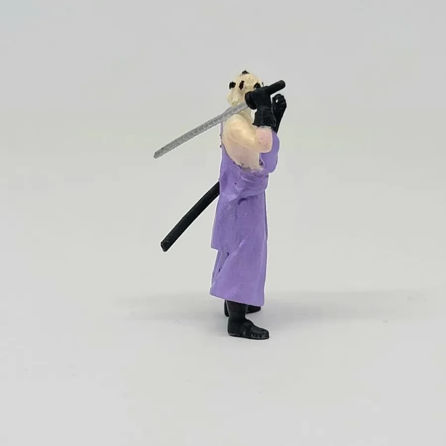 Figure Shishio Makoto Samurai x skala 1/64 miniature diorama diecast thumbnail 5