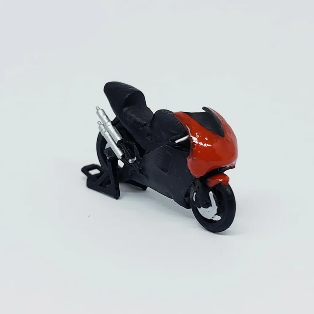 Miniature motor NSR 500cc skala 1/64 diorama diecast thumbnail 3