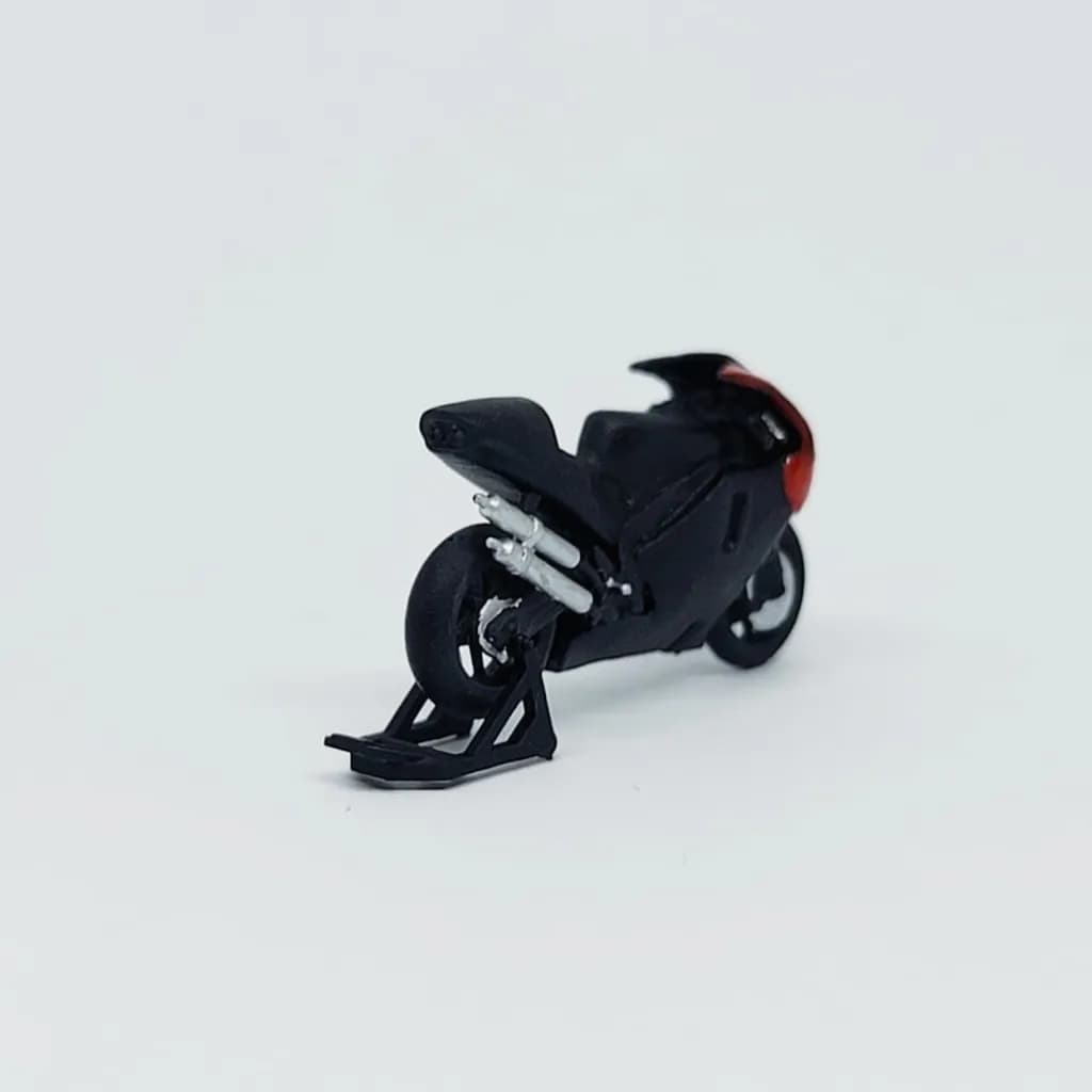 Miniature motor NSR 500cc skala 1/64 diorama diecast thumbnail 4