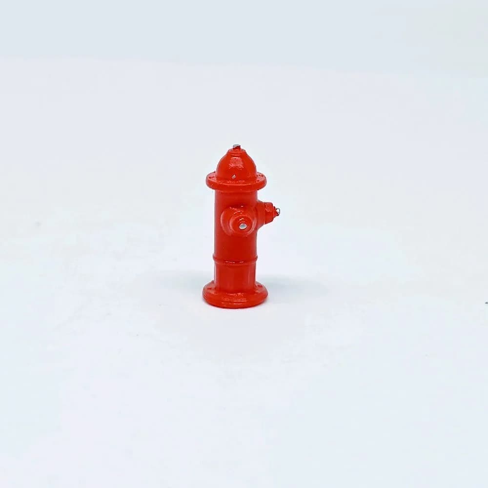 Miniature toy street hydrant skala 1/64 diorama diecast thumbnail 4