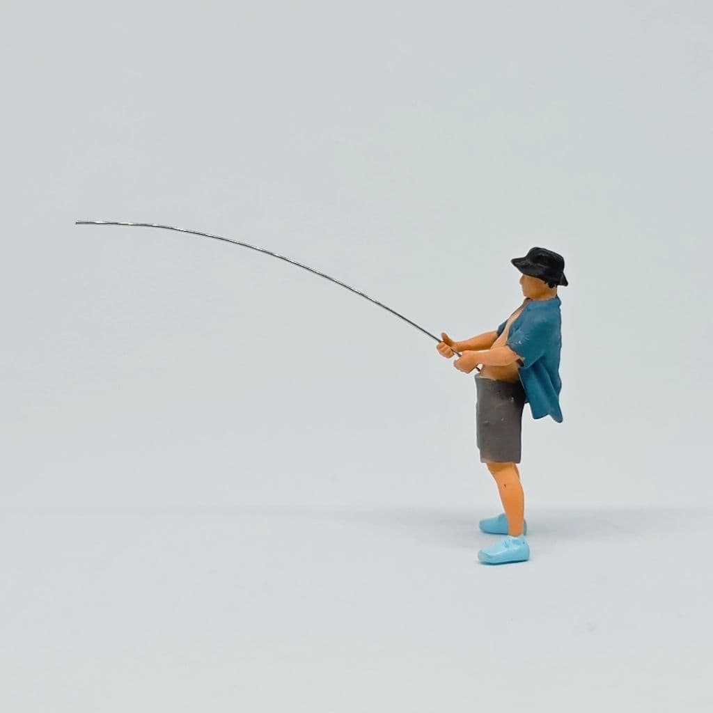 Miniature toy figure Bahar mancing skala 1/64 diorama thumbnail 4
