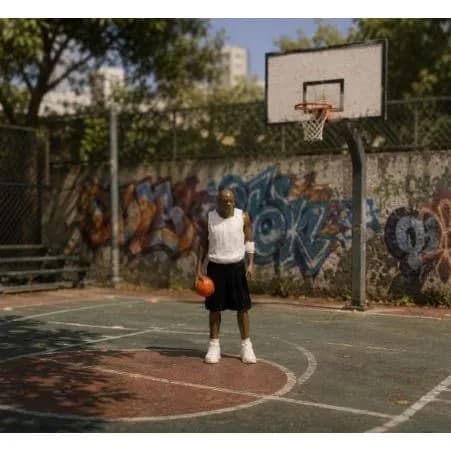 Miniature Toys Figure basket Michael Jordan skala 1-64 diorama