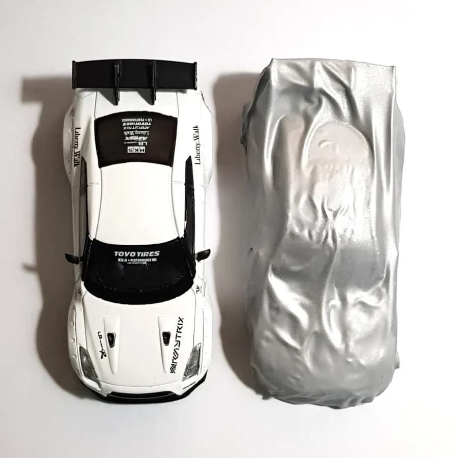 Body cover GTR R35 mini GT skala 1/64 diorama miniature thumbnail 4
