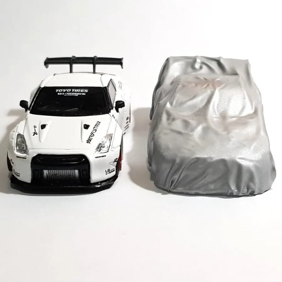 Body cover GTR R35 mini GT skala 1/64 diorama miniature thumbnail 5